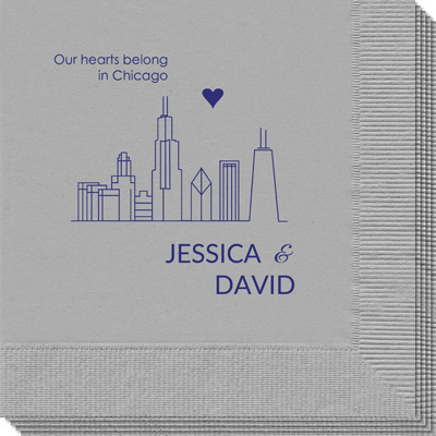 We Love Chicago Napkins